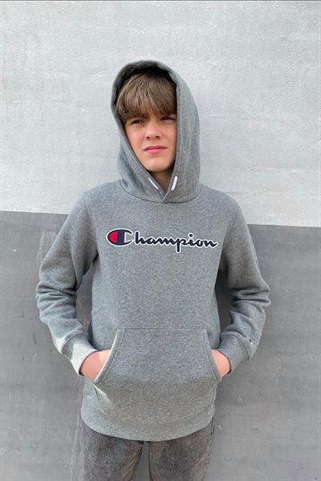 Champion Hoodie Junior - Rochester - Grå 